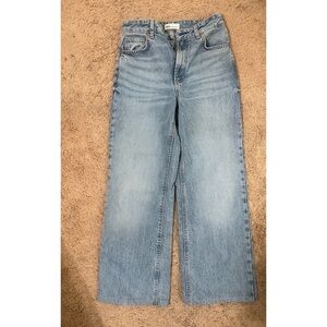 Zara high waisted flare jeans